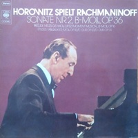 Columbia Masterworks : Horowitz - Rachmaninov Sonata No. 2, Preludes
